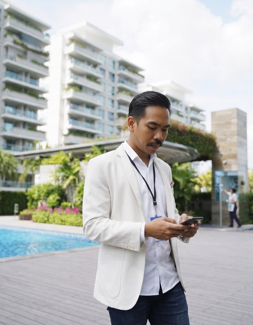 Building manager in a managed property